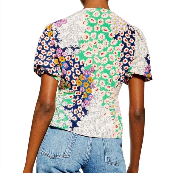 NWT Topshop Blouse - Picture 2 of 4